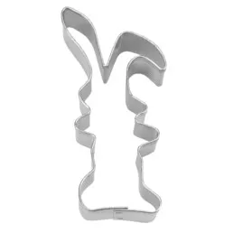 Ausstecher Hase 10 cm mit Schlappohr Edelstahl