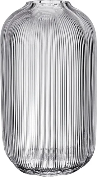 Blumen Glas Vase 280mm klar