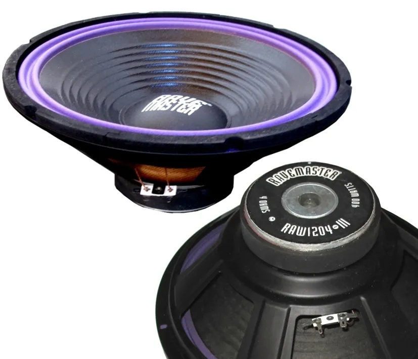 304mm 12zoll Basslautsprecher 400W 4ohm RAW1204-III  Free-AIR