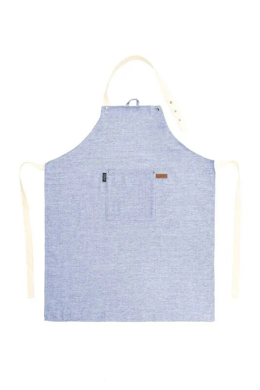 Scopri il grembiule melange blu 68x85 cm — Tirolix