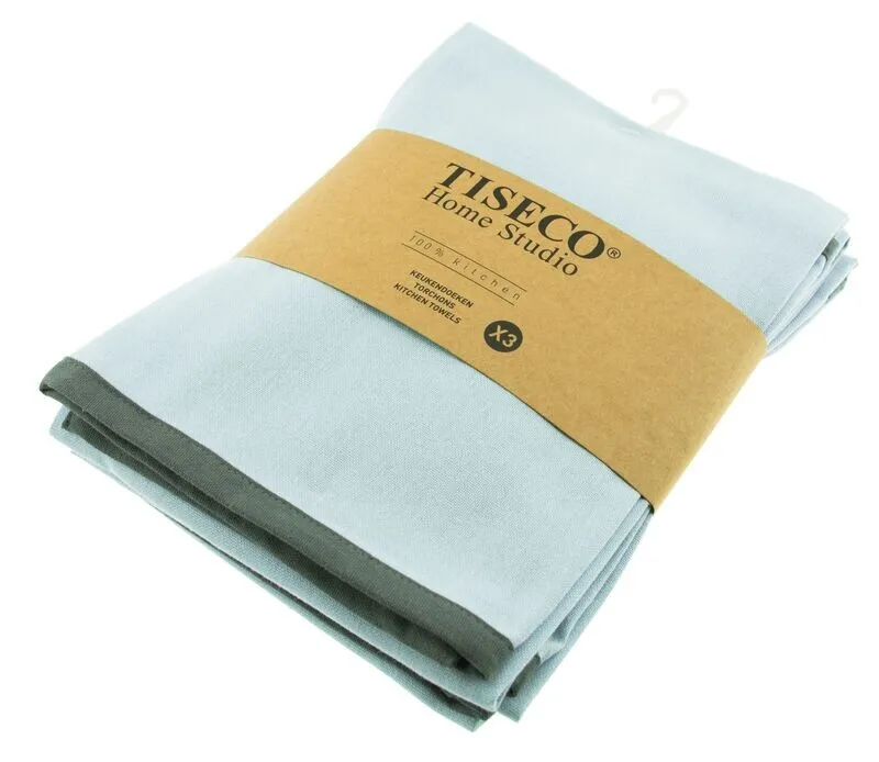 Canovacci/Strofinacci Cotone 3 Pz. 50x70 cm Blu - Tirolix