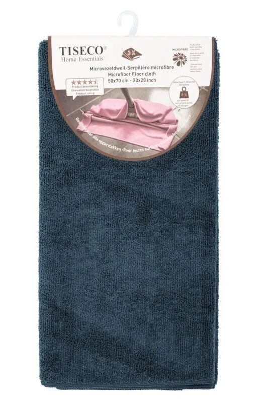 Panni Microfibra 3 Pz. 50x70 cm Blu - Tirolix