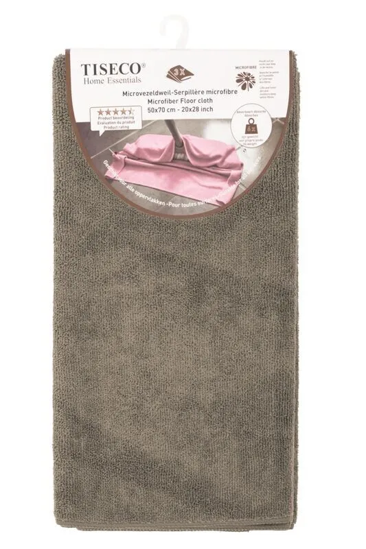 Panni Microfibra 3 Pz. 50x70 cm Taupe - Tirolix
