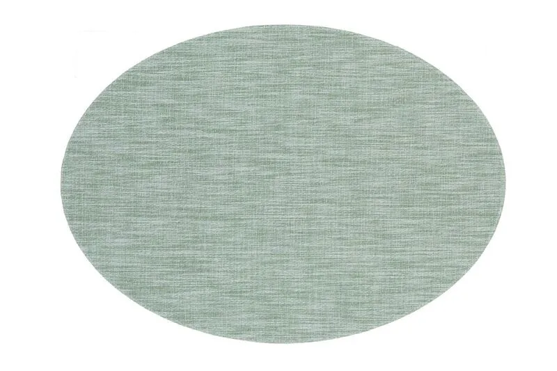 Tovaglietta Ovale Melange 33x46 cm Verde - Tirolix