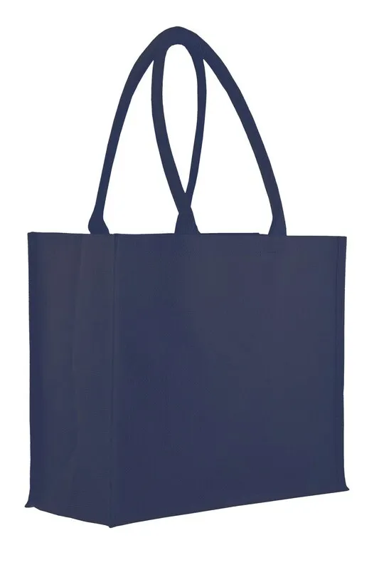 Scopri la Borsa Juta Blu 35hX45x15 cm — Tirolix