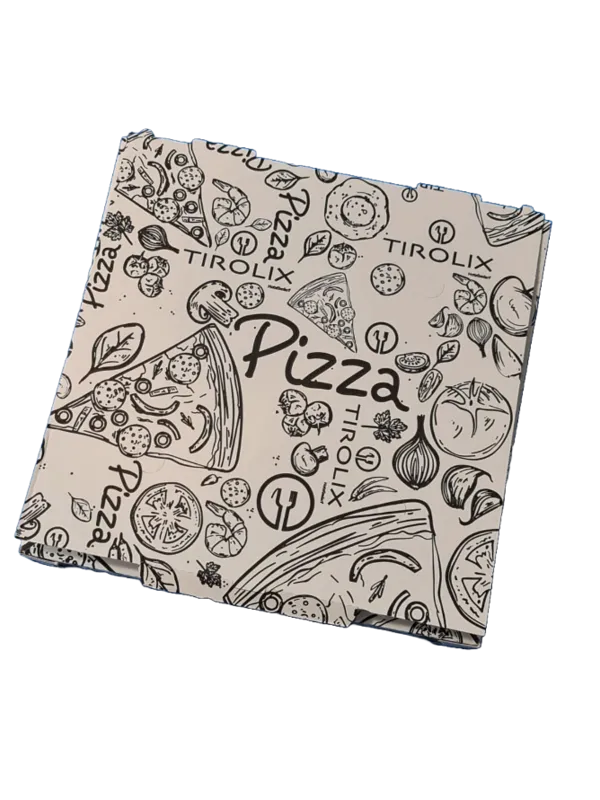 Scegli il Cartone Pizza 32,5x32,5x3 cm — Tirolix