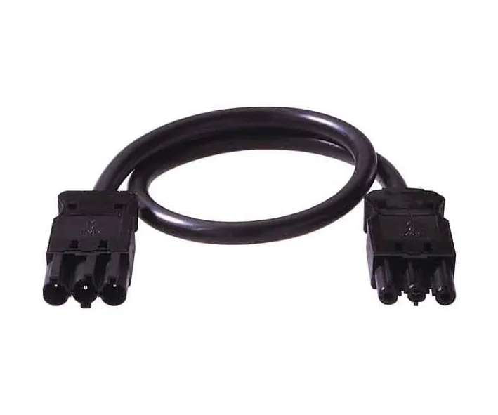 Stromzuführung 0,3m 230V  GST18 Adapter Stecker auf Buchse