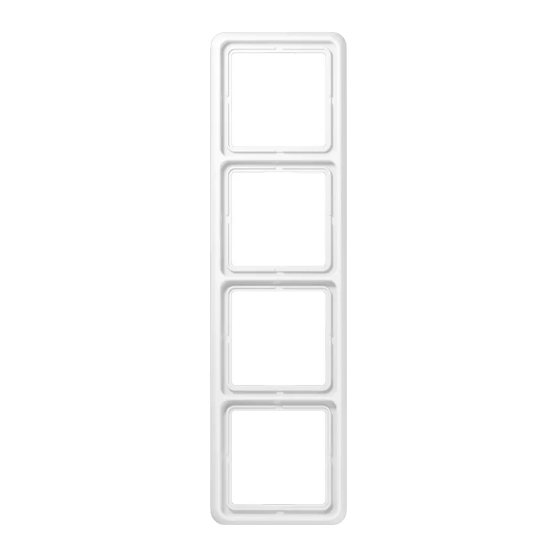 Aussenrahmen 4-fach Alpinweiss CD584WW Jung