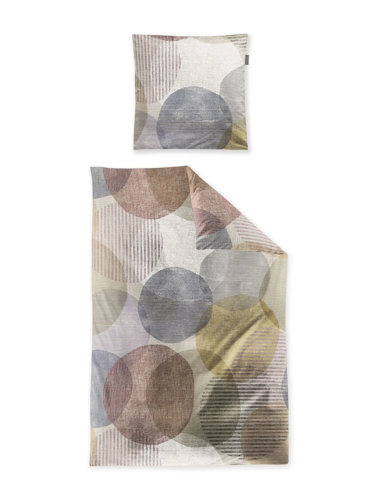 Flausch-Cotton Bettwäsche Irisette Zobel Kupfer