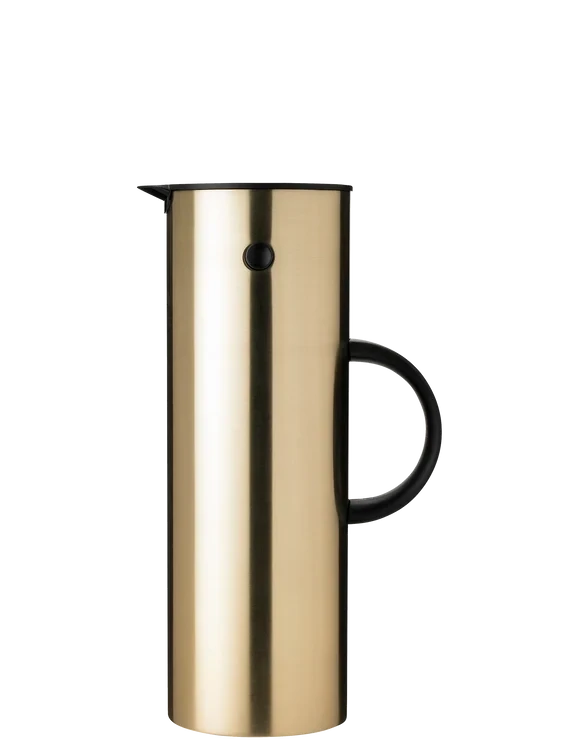 Caraffa sottovuoto 1 l Brushed Brass EM - Stelton