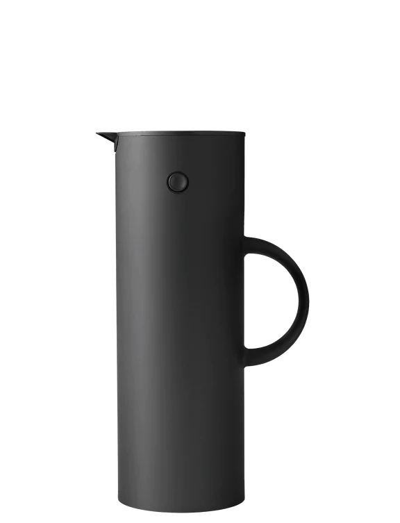 Caraffa sottovuoto 1 l Nero morbido EM - Stelton
