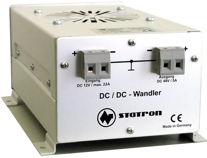 Spannungswandler 12V auf 48V max 5A 240W DCDC Wandler