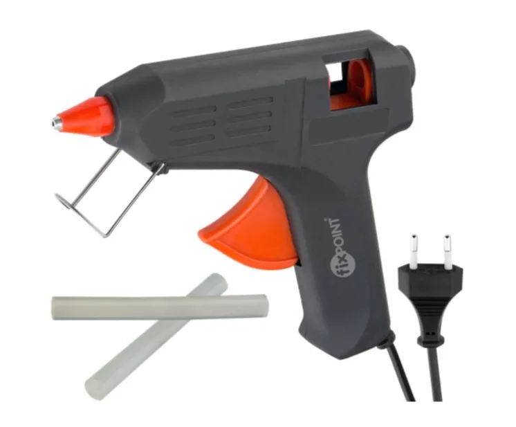 Heissklebepistole 230V 40Watt mit 2x11mm Klebesticks