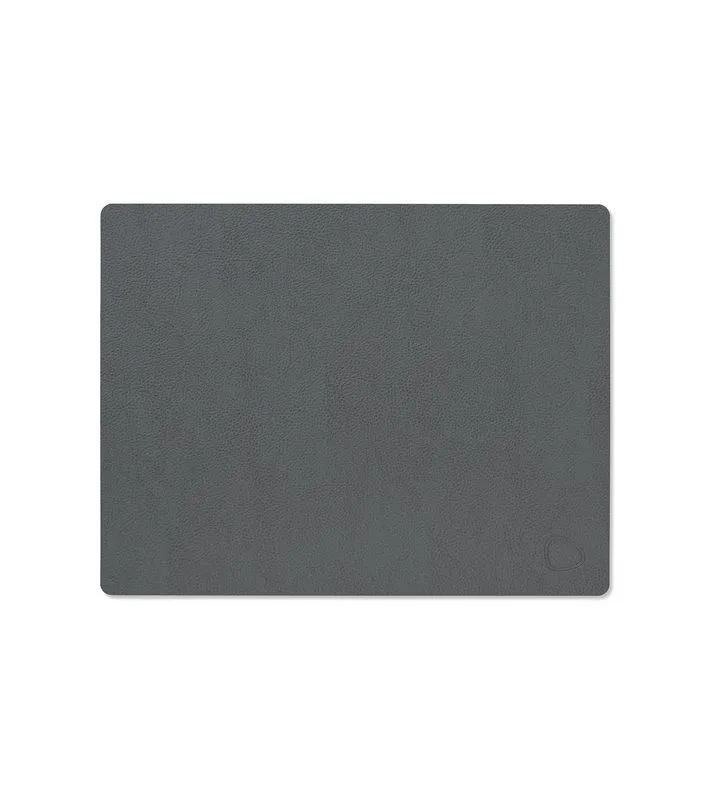 Lind DNA - Tovaglietta Serene Square anthracite 26,5x34,5 cm