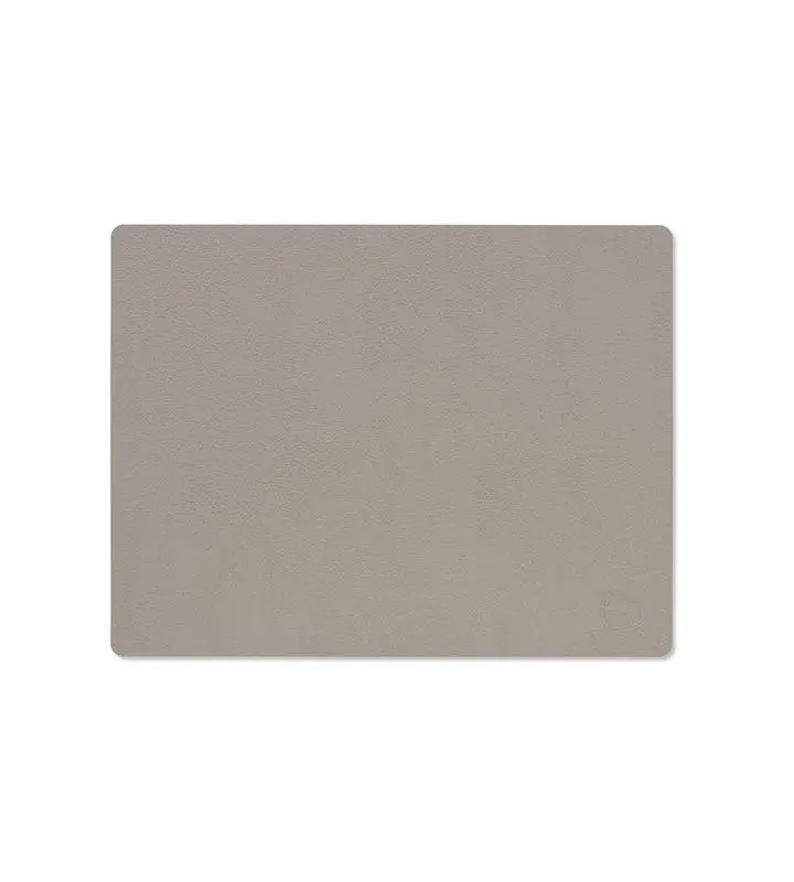 Lind DNA - Tovaglietta Serene Square ash grey 26,5x34,5 cm