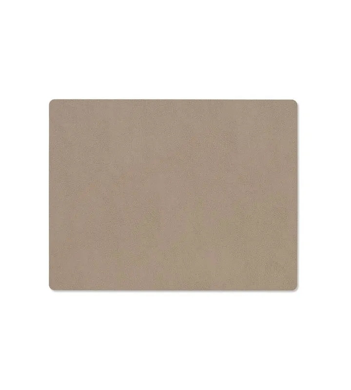 Lind DNA - Tovaglietta Serene Square mole grey 26,5x34,5 cm