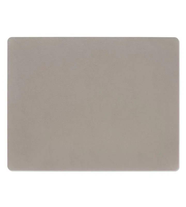 Lind DNA - Tovaglietta Serene Square ash grey 35x45 cm