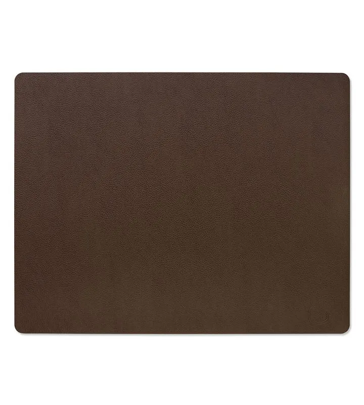 Lind DNA - Tovaglietta Serene Square hazel 35x45 cm