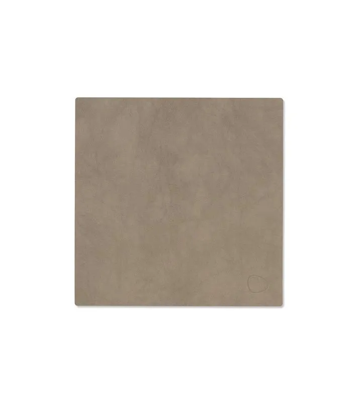 Lind DNA - Tovaglietta Nupo Square nomad grey 28x28 cm
