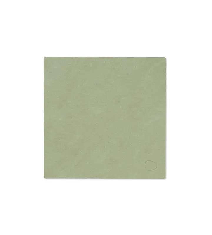 Lind DNA - Tovaglietta Nupo Square olive green 28x28 cm