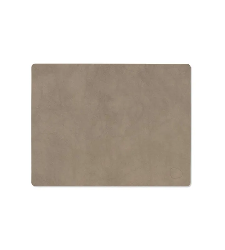 Lind DNA - Tovaglietta Nupo Square nomad grey 26,5x34,5 cm