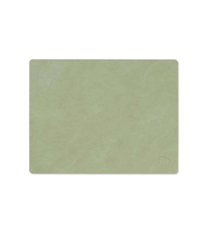 Lind DNA - Tovaglietta Nupo Square olive green 26,5x34,5 cm