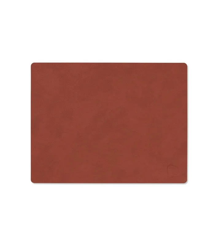 Lind DNA - Tovaglietta Nupo Square sienna 26,5x34,5 cm