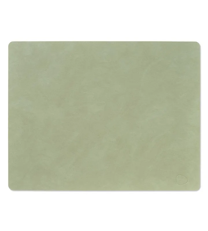 Lind DNA - Tovaglietta Nupo Square olive green 35x45 cm