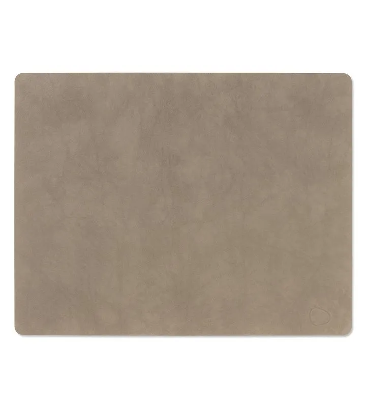 Lind DNA - Tovaglietta Nupo Square nomad grey 35x45 cm
