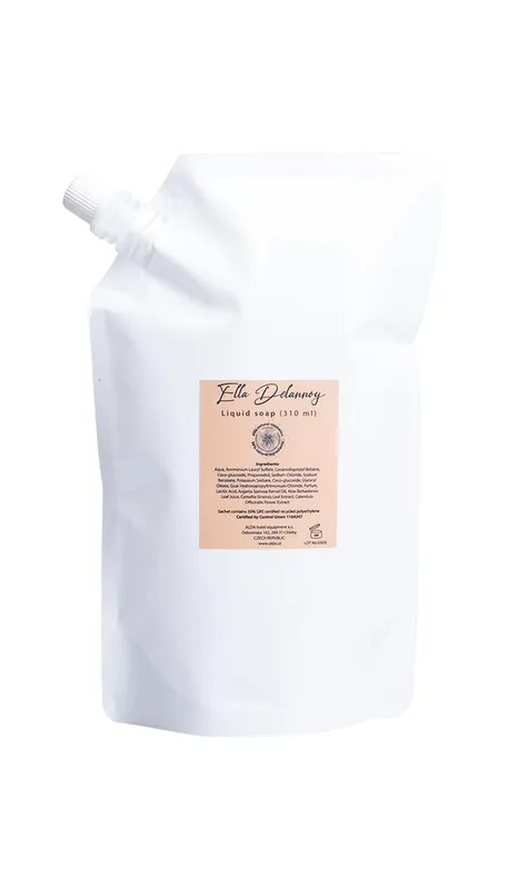 Tirolix - Busta di ricarica di sapone liquido 310 ml Ella Delannoy