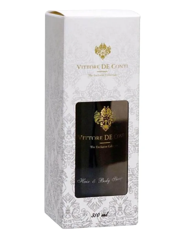 Tirolix - Shampoo per capelli e corpo in scatola regalo 310 ml Vittore De Conti