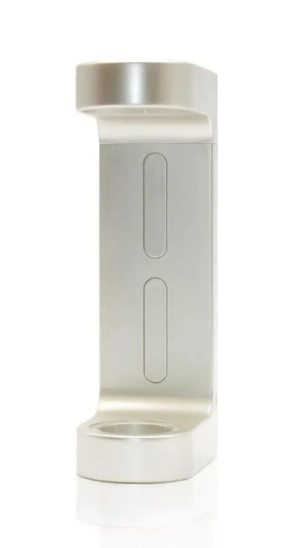 Tirolix - Dispenser portasapone a pressa Argento antico