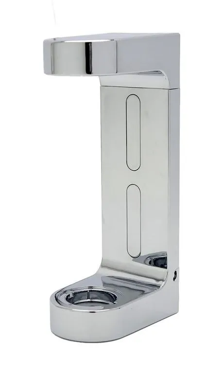 Tirolix - Dispenser portasapone a pressa Cromato