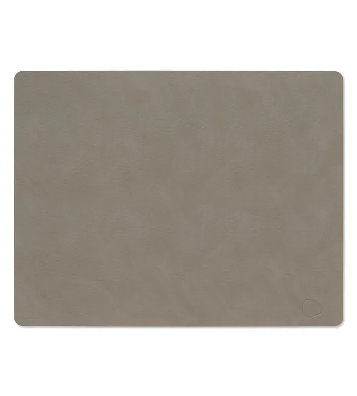 Lind DNA - Tovaglietta Nupo Square Flint Grey 35x45 cm