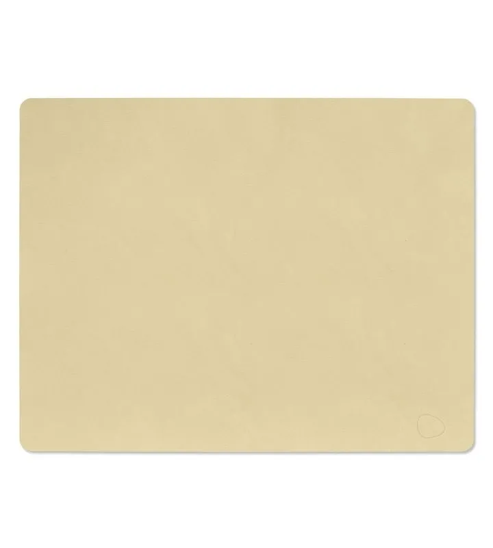 Lind DNA - Tovaglietta Nupo Square Lemon Sorbet 35x45 cm