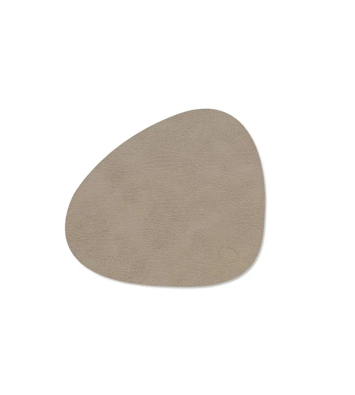 Lind DNA - Tovaglietta Bull Curve Warm Grey 24x28 cm