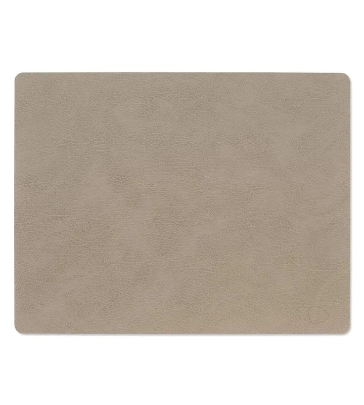 Lind DNA - Tovaglietta Bull Square Warm Grey 35x45 cm