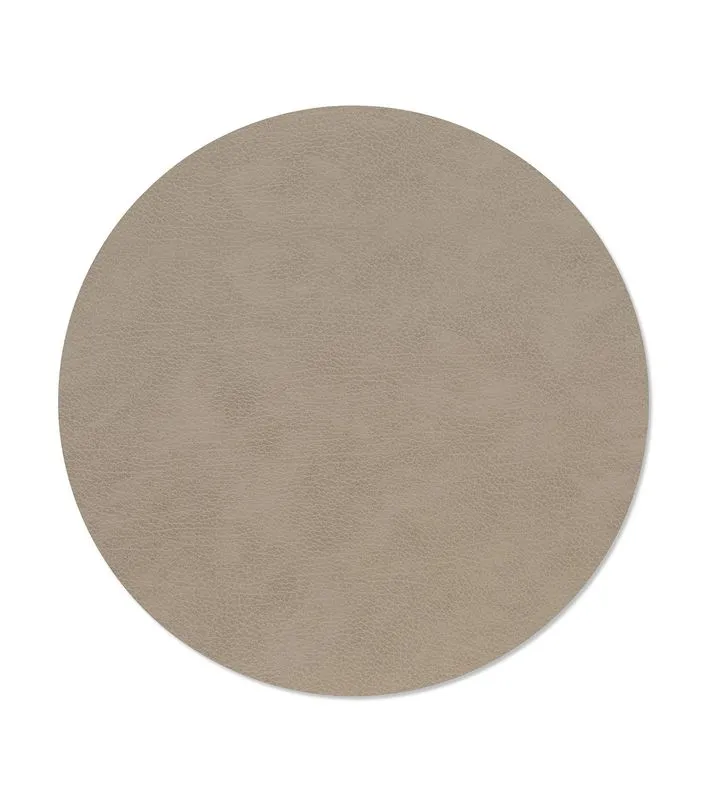 Lind DNA - Tovaglietta Bull Circle Warm Grey 40 cm
