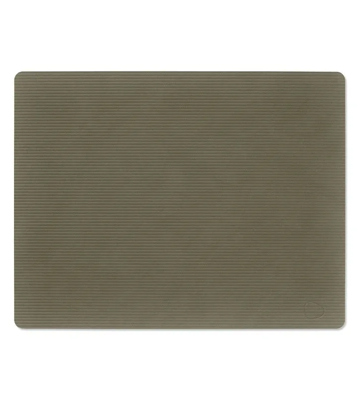 Lind DNA - Tovaglietta Corduroy Square Army Green 35x45 cm