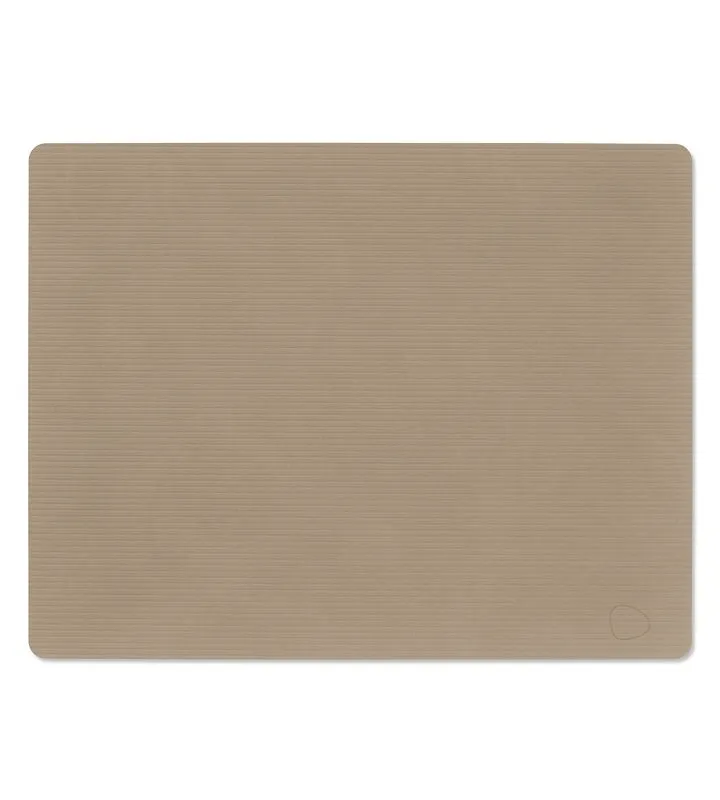 Lind DNA - Tovaglietta Corduroy Square Clay Brown 35x45 cm
