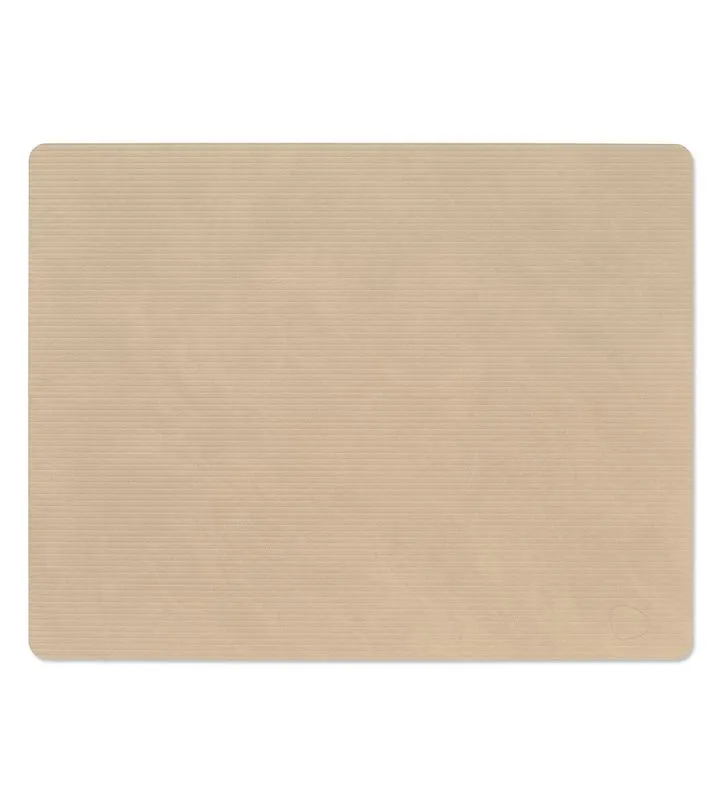 Lind DNA - Tovaglietta Corduroy Square Sand 35x45 cm