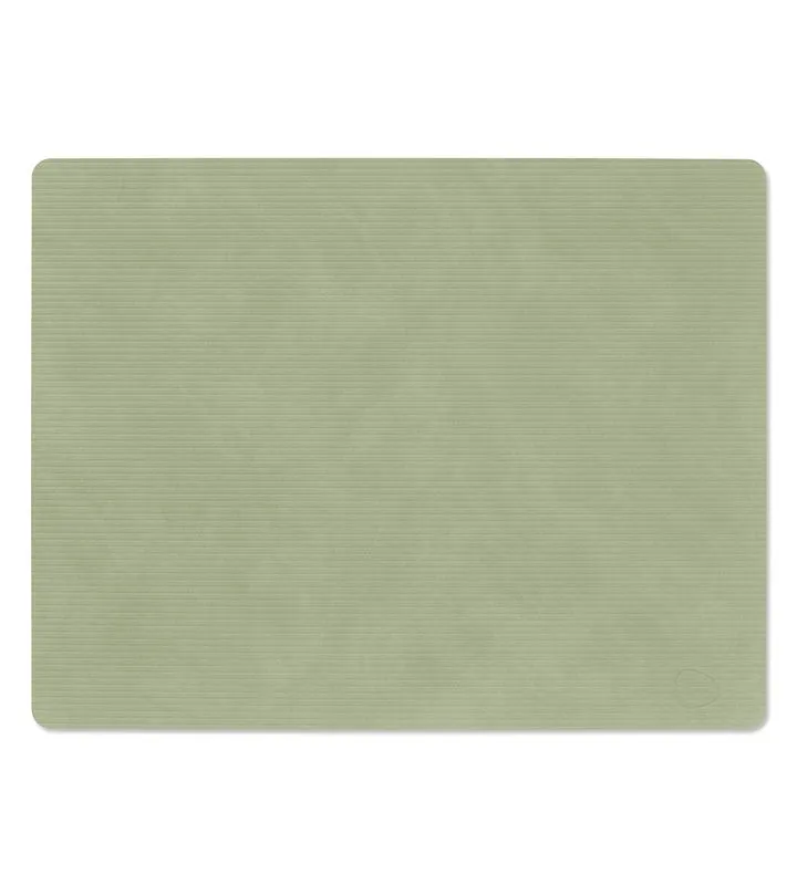 Lind DNA - Tovaglietta Corduroy Square Olive Green 35x45 cm