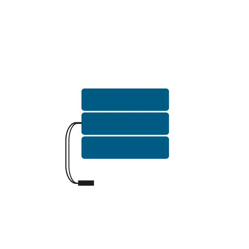 Pacco batteria sostitutiva tripla - Zafferano