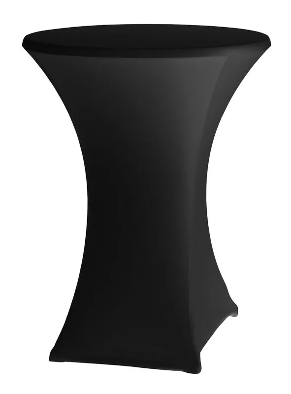 Copritavolo Hendi Nero 70-85 cm Elasticizzato