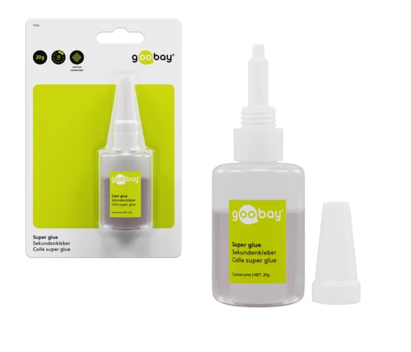 Kleber Sekundenkleber 20g Flasche mit Spender