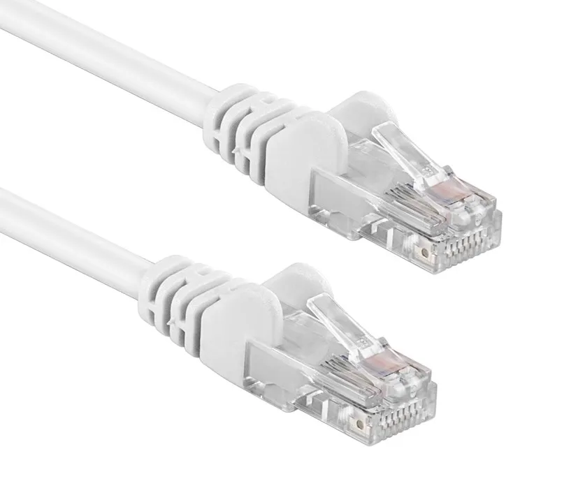 20m LAN Kabel Cat5e Patchkabel Weiss U/UTP