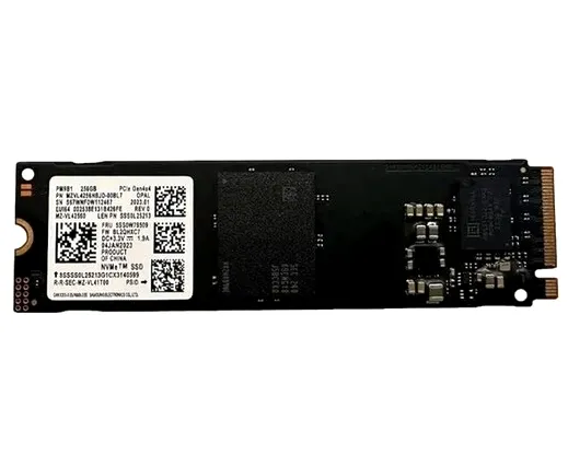 256GB SSD Festplatte PCI-E NVMe Samsung PM9B1 MZVL4256HBJD