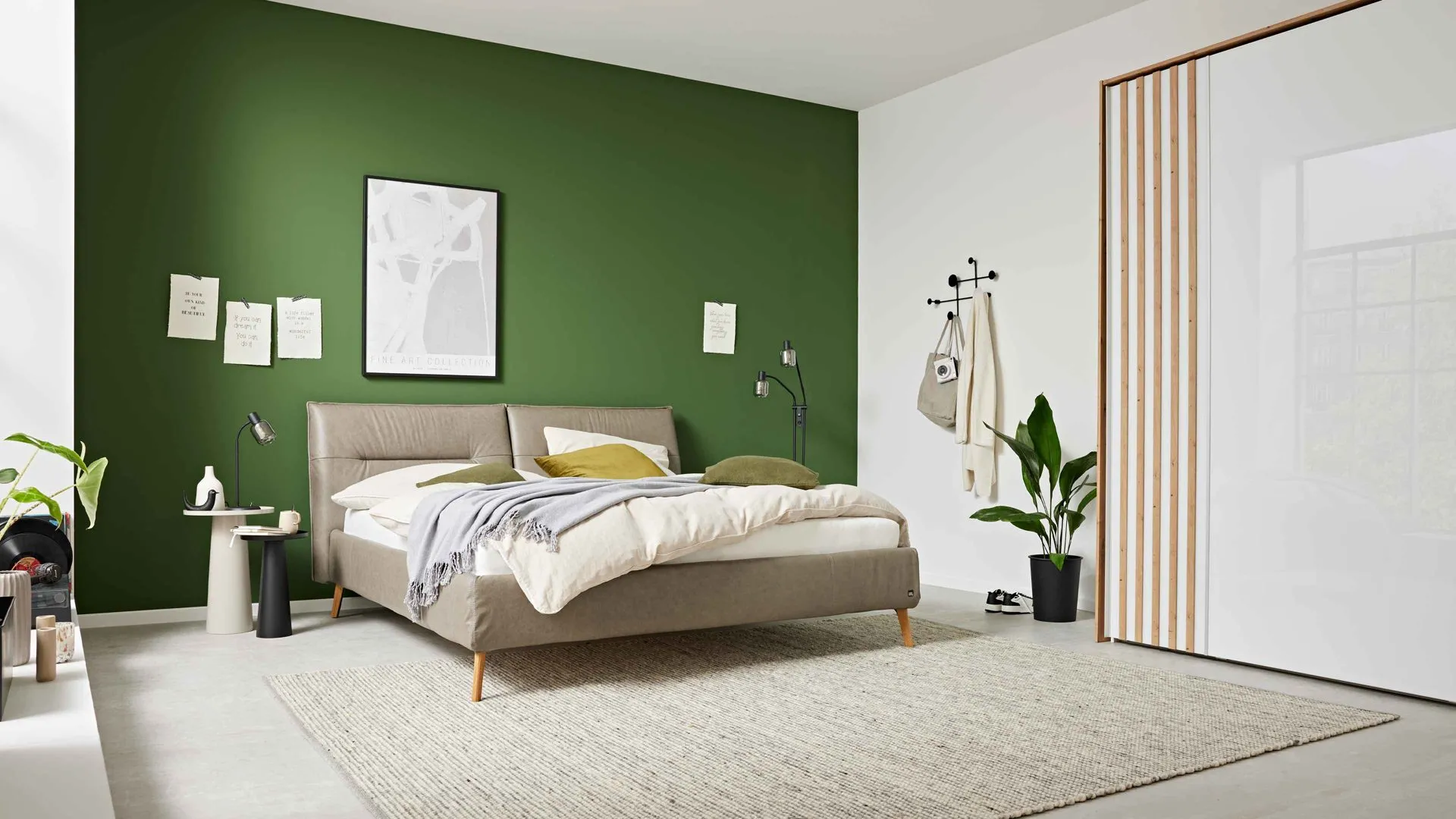 Interliving Polsterbett 1417 Leder