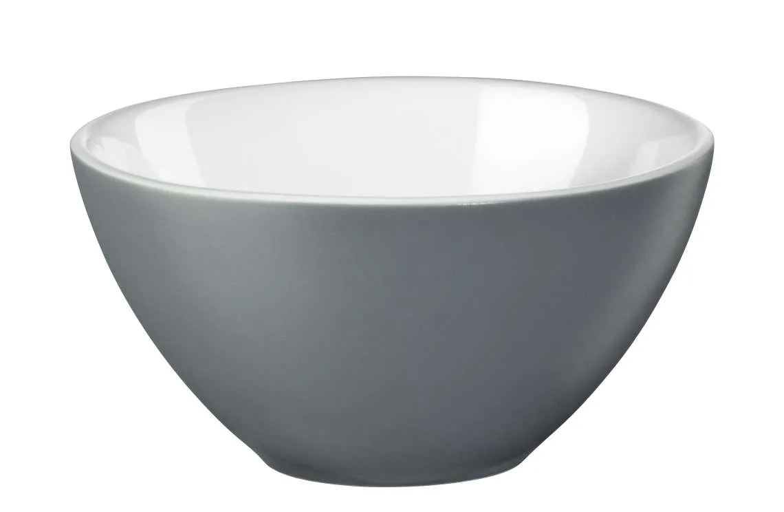 Nuance Schüssel Ø13cm grau Steingut