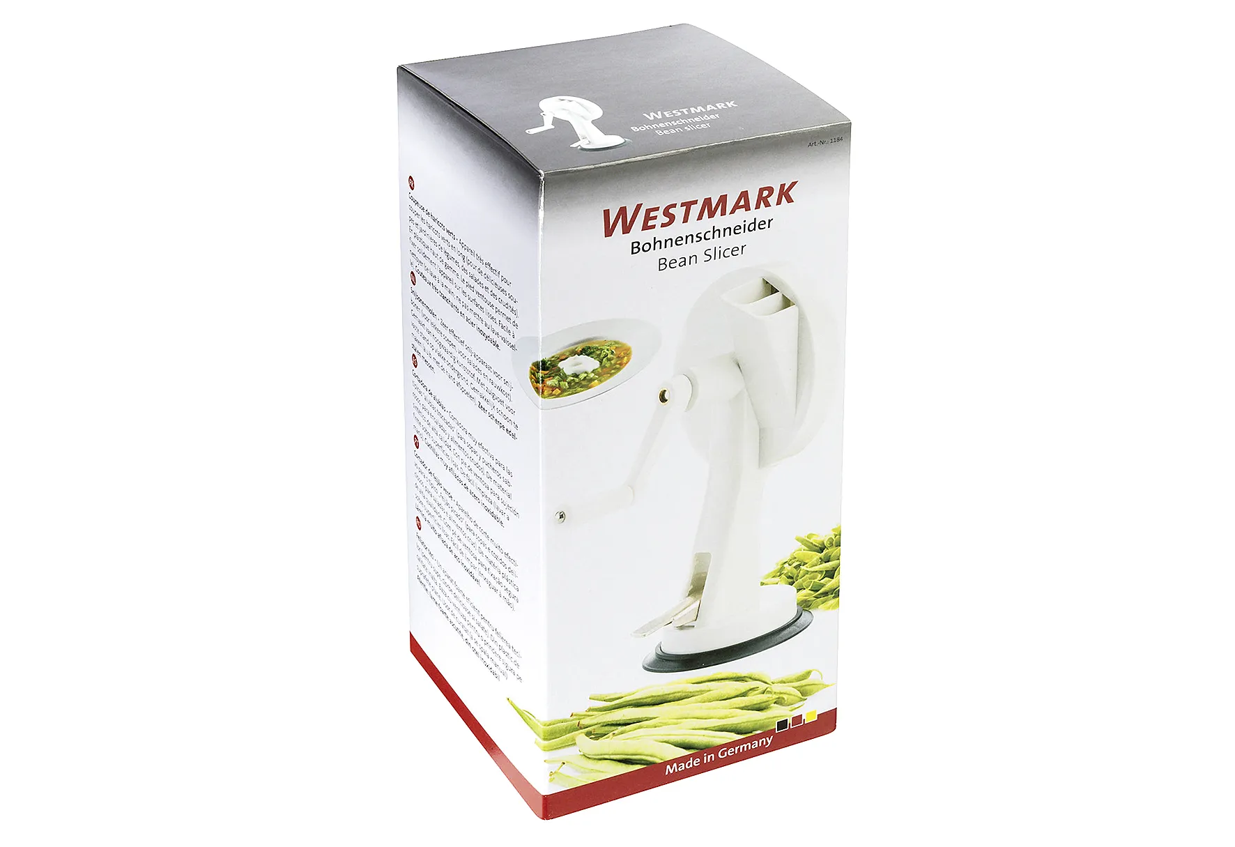 Bohnenschneider gleichmäßig geschnittene Bohnen für Suppen &Salate